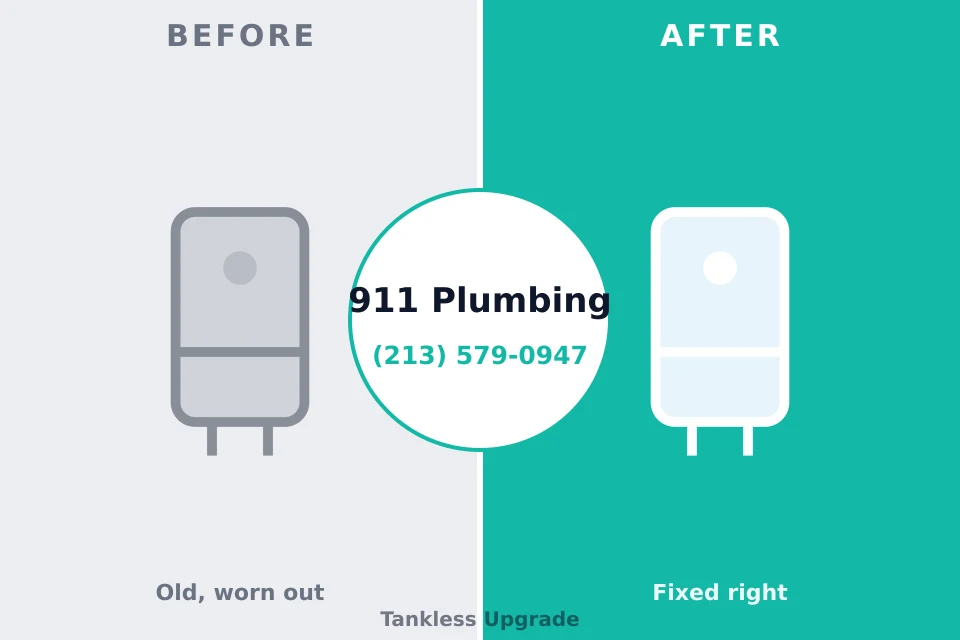Before and after: plumbing repair South Congaree, SC